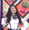 年轻女子 欢乐 跳舞 卖萌