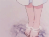 动漫 女孩 水面