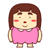 女孩 缩小 萌逼 搞笑