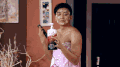 男人 搞笑 洗澡 泡沫