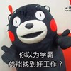 熊本熊 你以为学霸就能找到好工作 张开双手 咧嘴