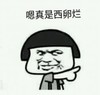 金馆长 蘑菇头 笑容 伸手指 嗯真是西卵烂