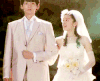 情侣 婚礼 开心 笑容