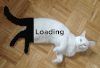 猫 萌宠 遮挡 Loading