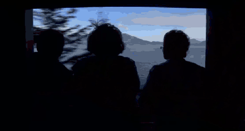 加拿大不列颠哥伦比亚省风光 旅游 火车 窗户 纪录片 风景