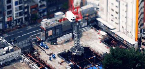 城市 日本 移轴摄影 迷你东京 城市建设