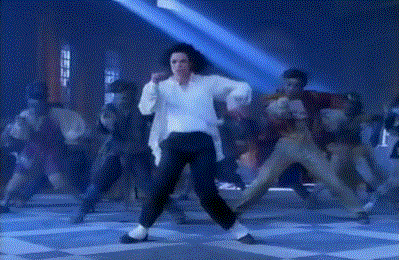 迈克尔杰克逊 灯光 闪光灯 舞蹈
