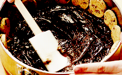 蛋糕 cake food 巧克力酱 涂抹 加工 过程 半成品