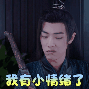 陈情令 肖战 魏无羡 我有小情绪了 生气