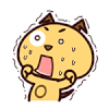 表情包 魔魔狗 惊恐