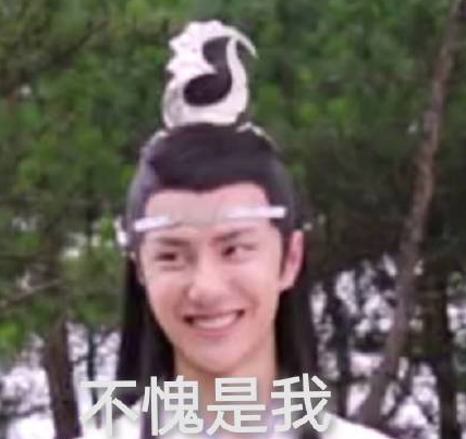 王一博 陈情令 魔道祖师 不愧是我 帅哥
