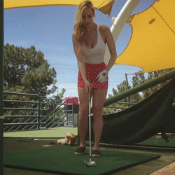 高尔夫 打球 姿势 瞄准