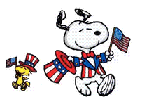 史努比 Snoopy 美国 7月4日 ndependenceday