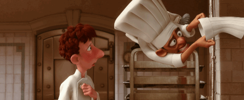 厨师 烹饪 迪士尼 迪士尼皮克斯 迪士尼的GIF 皮克斯动画GIF 皮克斯 迪斯尼皮克斯 料理鼠王 料理鼠王的GIF