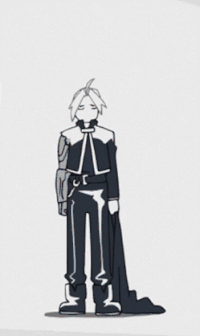 钢之炼金术师 二次元 动漫 吼 怒 搞笑 爱德华