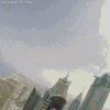 牛掰 滑翔 高空 建筑