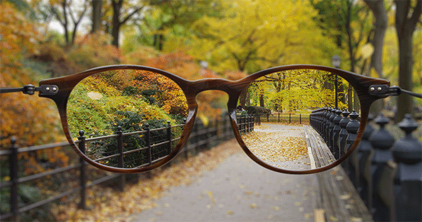 秋天 季节 眼镜 落叶