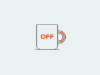 OFFON 水杯 黄色 棕色 红色