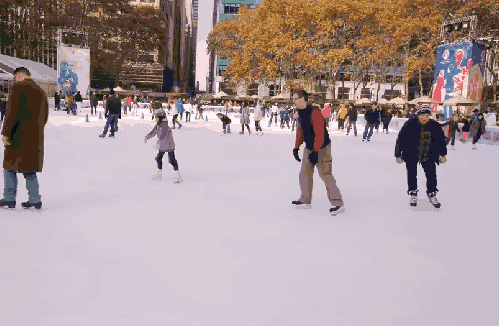 城市 游客 溜冰场 纪录片 纽约 美国
