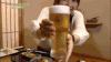 茅野爱衣 干杯 酒 泡沫 啜