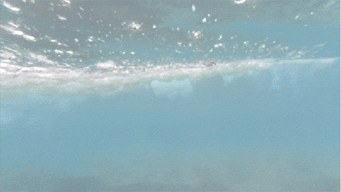海水 波浪 清澈 翻滚