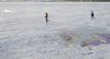冰上马拉松 纪录片 航拍中国 跑步 雪地 黑河市 黑龙江