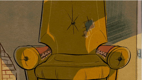 米老鼠 动画 睡觉 椅子
