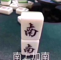 麻将 搞笑 我太难了 南上加南 逗