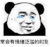 暴漫 文字表情包 常会有情绪泛滥的时刻 搞笑 逗 沙雕