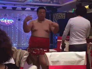 男人 大胖子 跳舞 印度舞