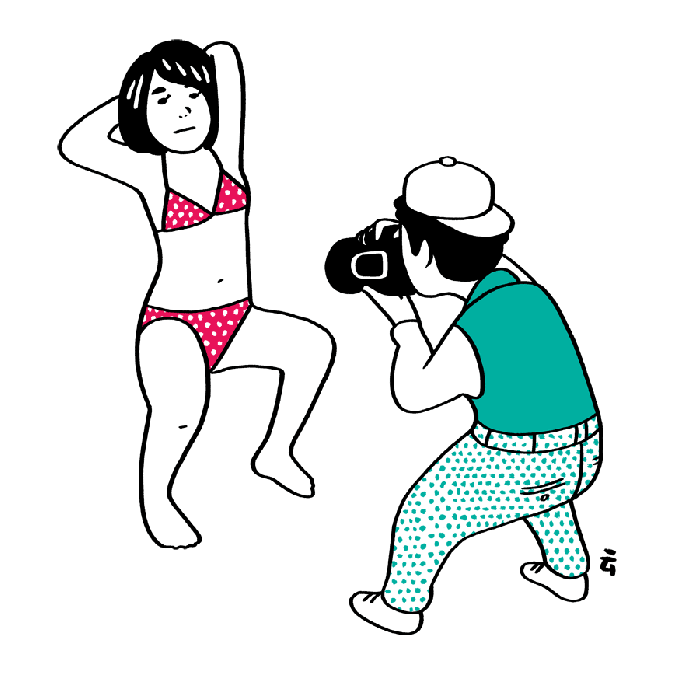 插画 拍照 搞笑 性感 可爱