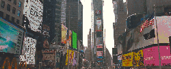 城市 大厦 屏幕 建筑 时代广场 纽约 美国 风景