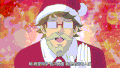 圣诞老人 眼镜 手套 帽子