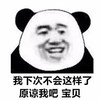 暴漫 熊猫头 我下次不会这样了 原谅我吧 搞怪 逗