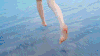 美女 跑 开心 追逐