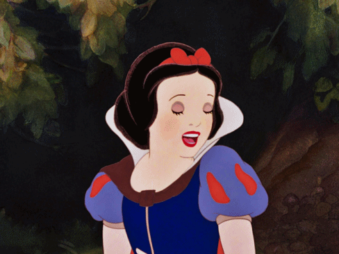 微笑 美丽的 迪士尼 头发 白雪公主 唱 公主 迪士尼公主 迪士尼的白雪公主
