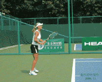 网球 美女 性感 运动员 热裤 太阳帽 运动场 网球比赛 外国运动员