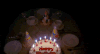 生日 生日快乐 斧头 蛋糕