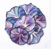 衍纸 唯美 花朵 壁纸
