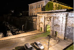夜晚 延时摄影 建筑 扎达尔 古城门