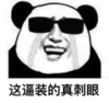 暴漫 文字表情包 这逼装的真刺眼 搞笑 沙雕 魔性