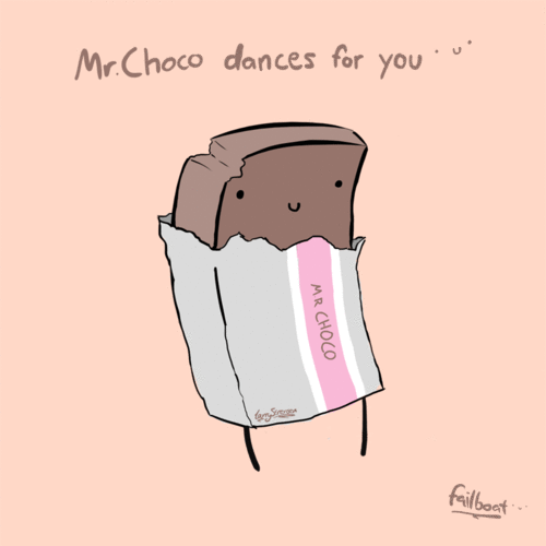 巧克力 chocolate food 卡通 可爱 美食