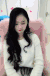 美女 白毛衣 长发 笑容
