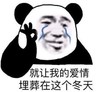 暴漫 文字表情包 就让我的爱情埋葬在这个冬天 搞怪 魔性 沙雕
