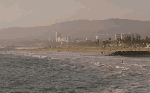 城市 洛杉矶 海浪 海边 纪录片 美国 风景