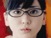 美女 开心 笑容 眼镜