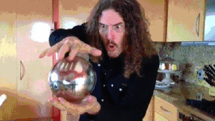 魔术 金属球 悬浮 神奇