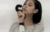 美女 注视 把玩 清新