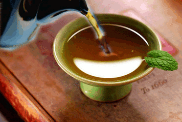 杯子 茶壶 柠檬 茶