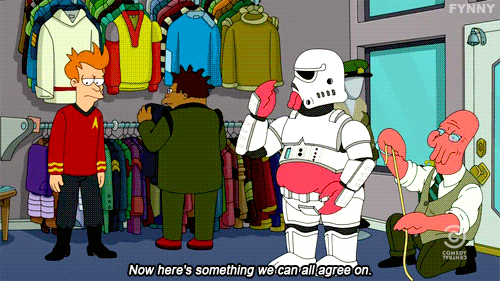 飞出个未来 Futurama nudi  买衣服 搞笑 卡通